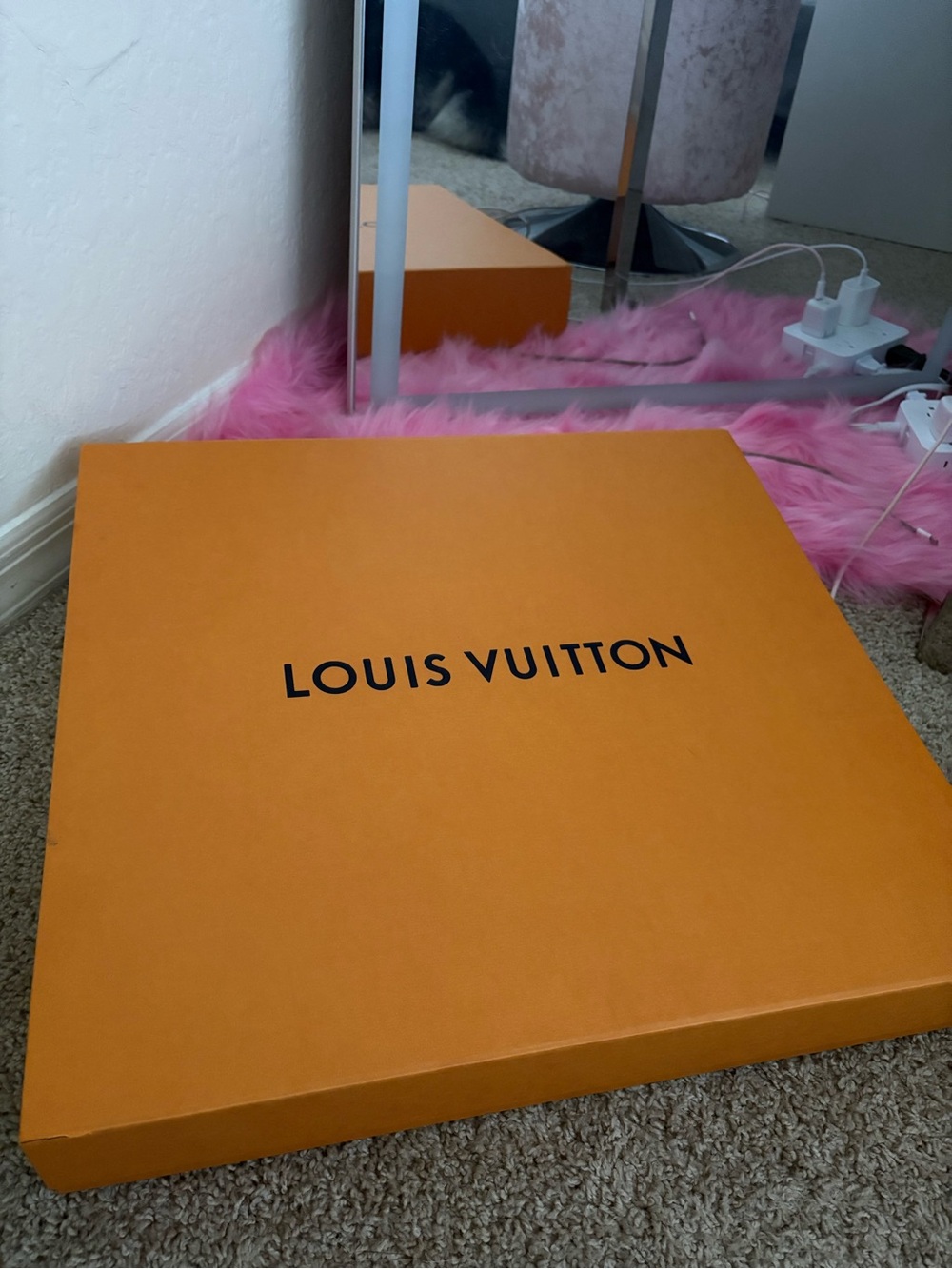 Louis Vuitton Orange Logo Gift Box